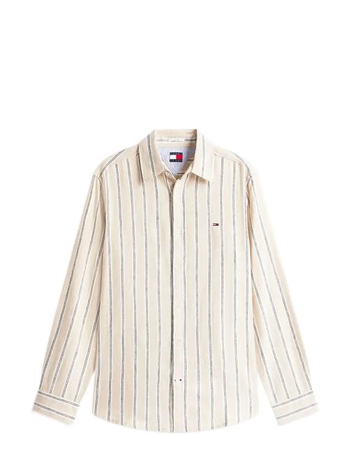 Tommy Jeans | Tjm Reg Linen Mx Strp Shirt Ext | XS