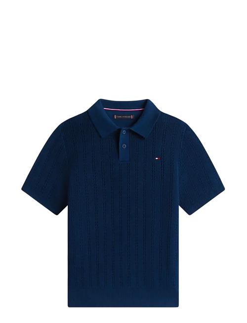 Tommy Hilfiger | Open Stitch Polo Sweater Ss | 176
