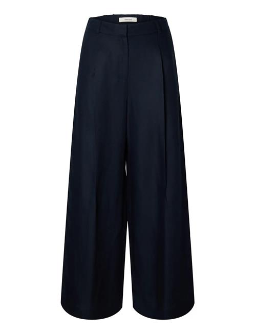 Selected | Slflyra Hw Wide Linen Blend Pant Noos | 42
