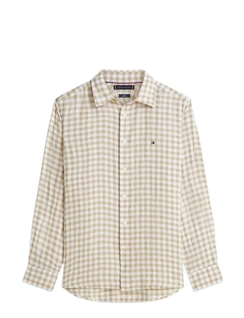 Tommy Hilfiger | Linen Essential Gingham Rf Shirt | S