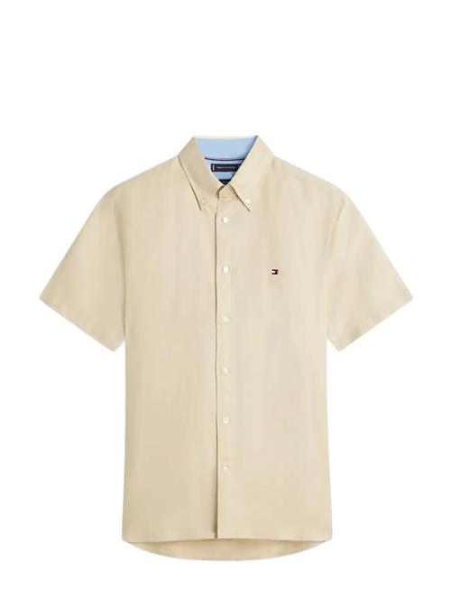 Tommy Hilfiger | Linen Blend Solid Ss Rf Sht | XXL