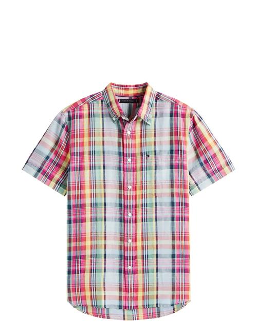 Tommy Hilfiger | Linen Blend Madras Ss Shirt | L