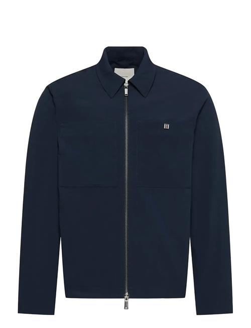 Calvin Klein | Ls Seersucker Blouson Jacket | S