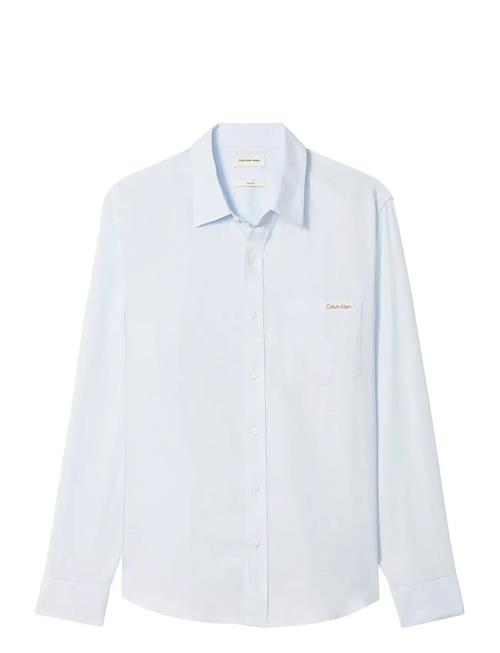 Calvin Klein Jeans | Ls Solid Casual Linen Classic Sh | XXL