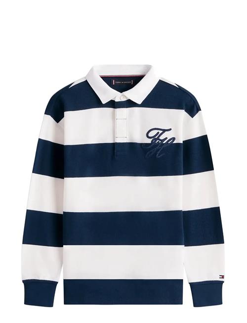 Tommy Hilfiger | Th Script Graphic Rugby Polo Ls | 122