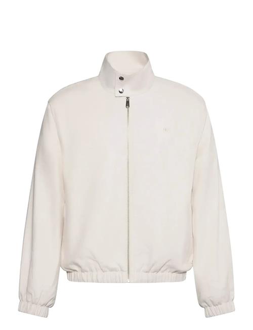 Calvin Klein Jeans | Ls Linen Harrington Jkt | XXL