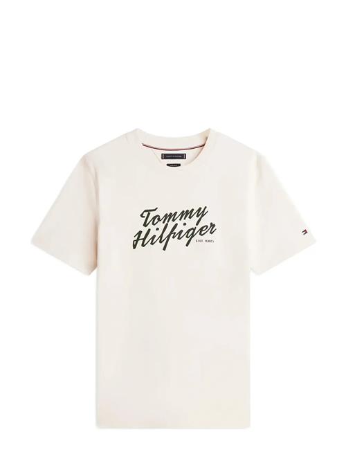 Se Tommy Hilfiger | Summer Text Graphic Tee | XXL hos Booztlet