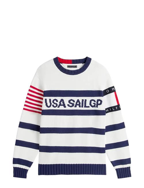 Tommy Hilfiger | Us Sailgp Marine Stripe Crewneck | M