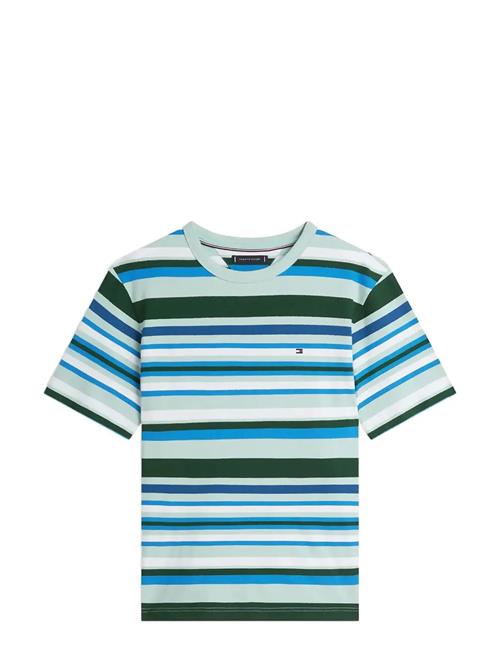 Tommy Hilfiger | Multi Stripe Crepe Tee | XL