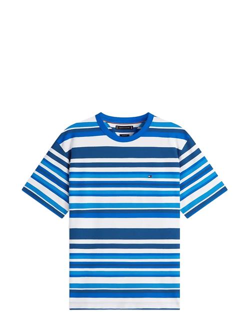 Tommy Hilfiger | Multi Stripe Crepe Tee | M