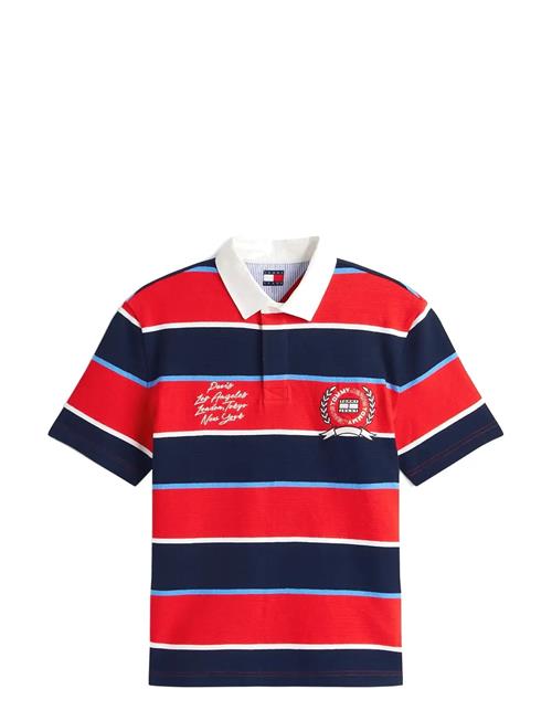 Tommy Jeans | Tjm Rlx Ss Stripe  Ss Rugby Ext | L
