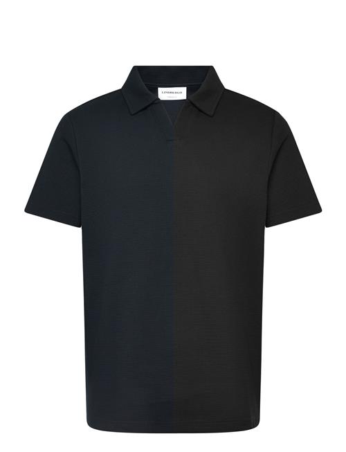 Lindbergh | Waffle Polo Split Neck | XL
