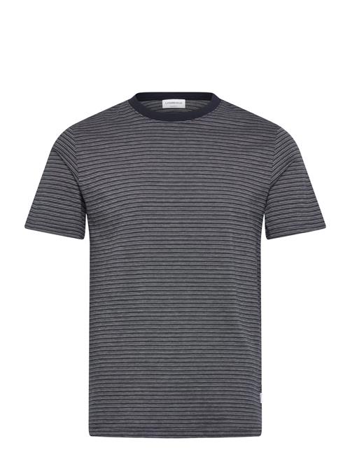 Lindbergh | Striped O-Neck Tee S/S | M