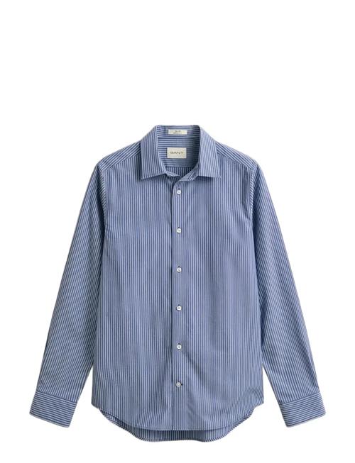 GANT | Slim Poplin Stretch Stripe Shirt | L