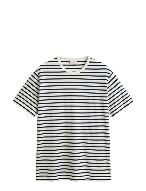 GANT | Pima Stripe Ss Tshirt | XXXL