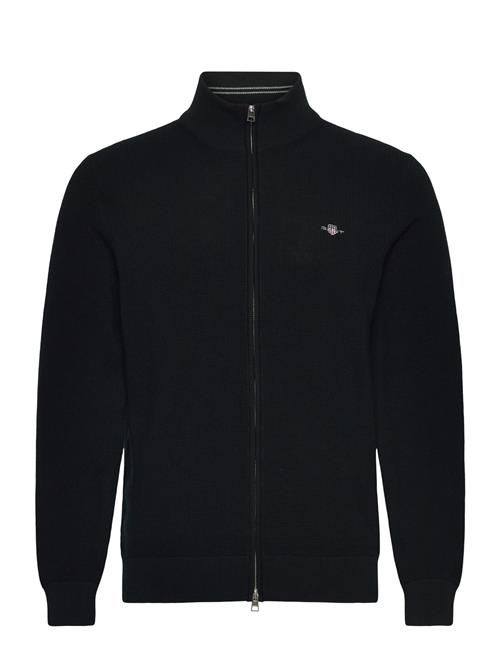 GANT | Waffle Knit Zip Cardigan | L