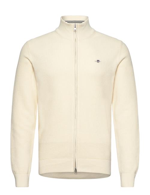 GANT | Waffle Knit Zip Cardigan | XXXL
