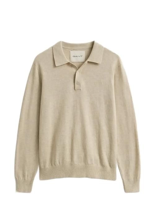 GANT | Slub Cotton Linen Polo | S