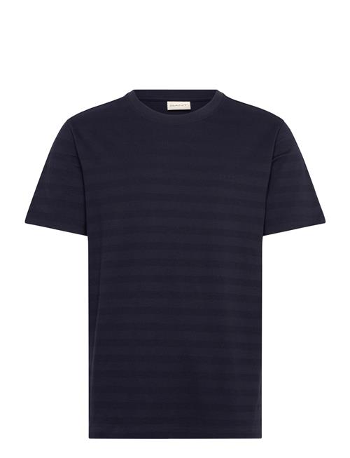 GANT | Texture Stripe Ss Tshirt | S