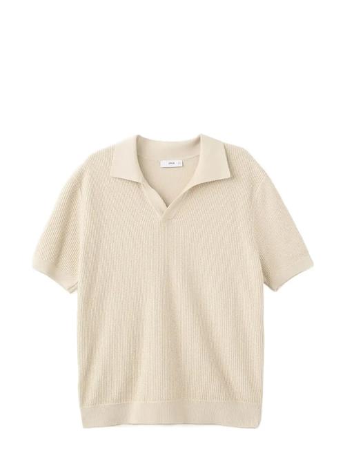 Mango | 100 Cotton Knitted Polo Structure | M