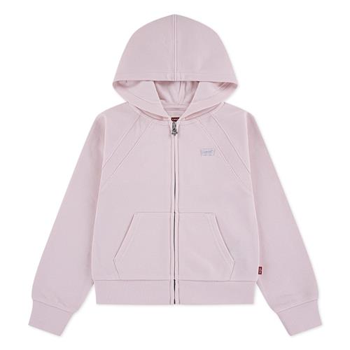 Levi's Meet And Greet Hættetrøje Med Lynlås Crystal Pink  Crystal Pink 6 Y  Lyserød  6 år  kvinde