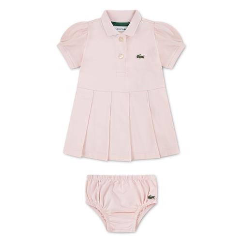 Lacoste Plisseret Kjole Nidus  Nidus 74 cm  Lyserød  74 cm  kvinde