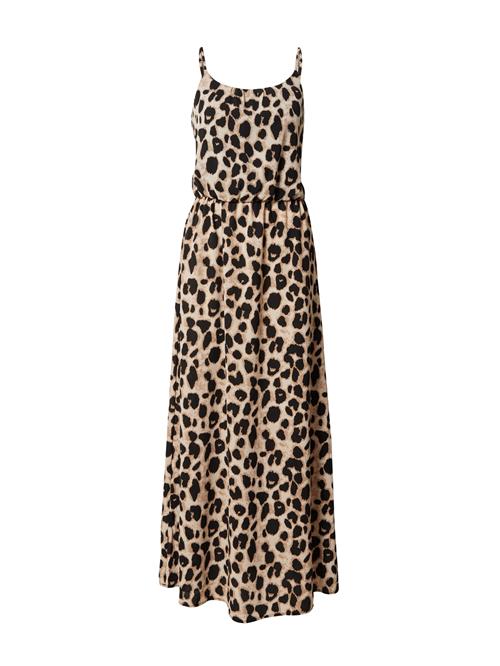 ONLY Sommerkjole 'Winner'  lysebrun / sort