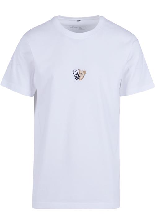 Mister Tee Bluser & t-shirts 'Skull Bear'  beige / sort / hvid