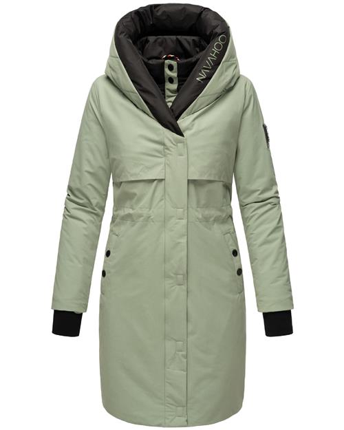 NAVAHOO Vinterfrakke 'Snowelf'  mint / sort