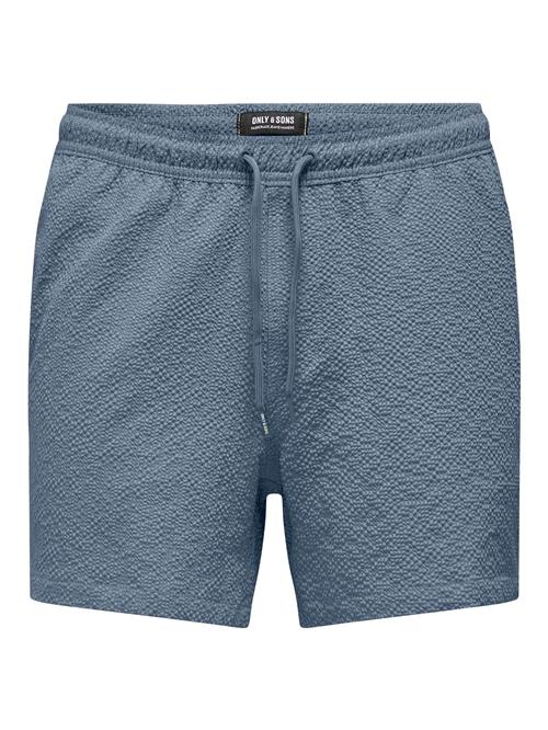 Only & Sons Badeshorts 'ONSTed'  dueblå
