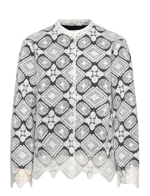 Naja Lauf | Elinor Shirt White Embroidery | 38