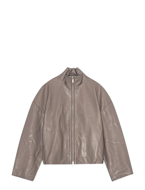 REMAIN Birger Christensen | Bonded Leather Jacket | 34