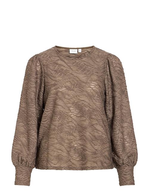 Vila | Vifina L/S O-Neck Top - Noos | XXL