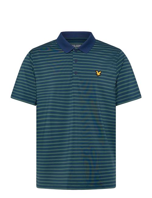 Lyle & Scott Sport | Golf Striped Polo | L