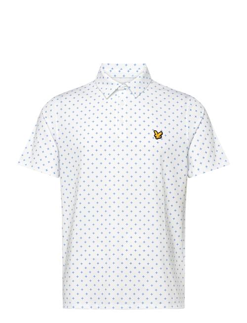 Lyle & Scott Sport | Golf Cross Print  Polo | L