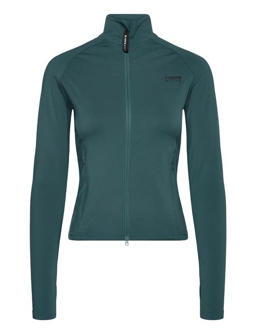 7 DAYS Active | Womens Full Zip Running Top | L