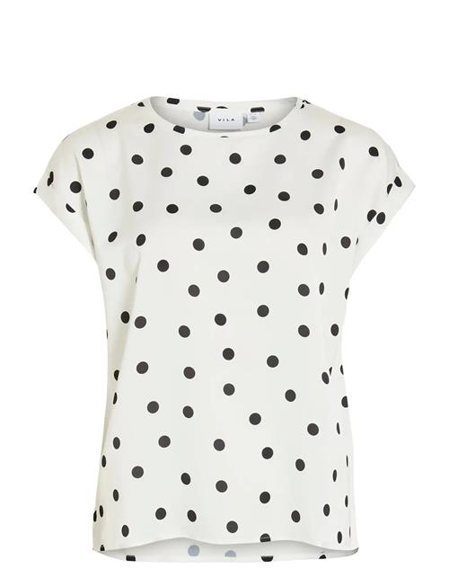Vila | Viellette S/S Full Satin Top - Noos | 38