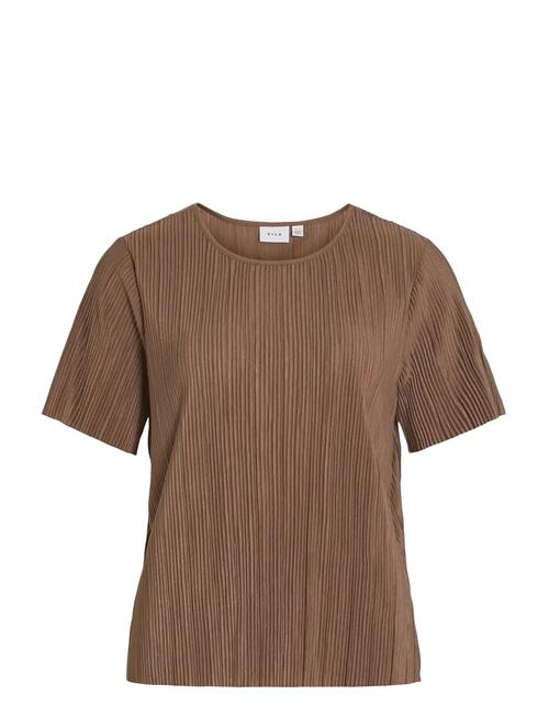 Vila | Viplisa O-Neck S/S Top - Noos | XL