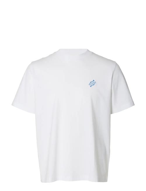 Selected | Slhreg-Ripley Ss Emb Tee Ex | XXL