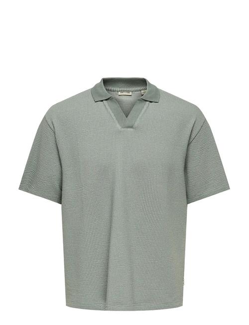 ONLY & SONS | Osjkian Life Rlx Ss Strp Polo Jrs | 146-152