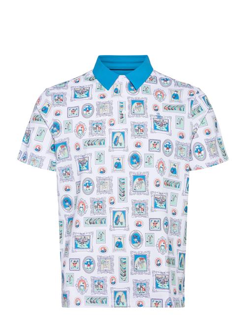 Original Penguin Golf | Wall Of Fame Print Short Sleeve Polo Shirt | S