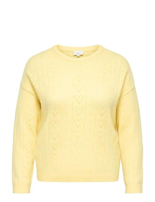 ONLY Carmakoma | Carisa Life Ls Structure Boxy O-Neck Knt | 54