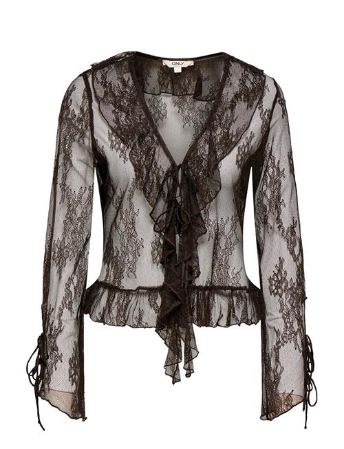 ONLY | Onlcalibea L/S Ruffle Top Wvn Ex | L