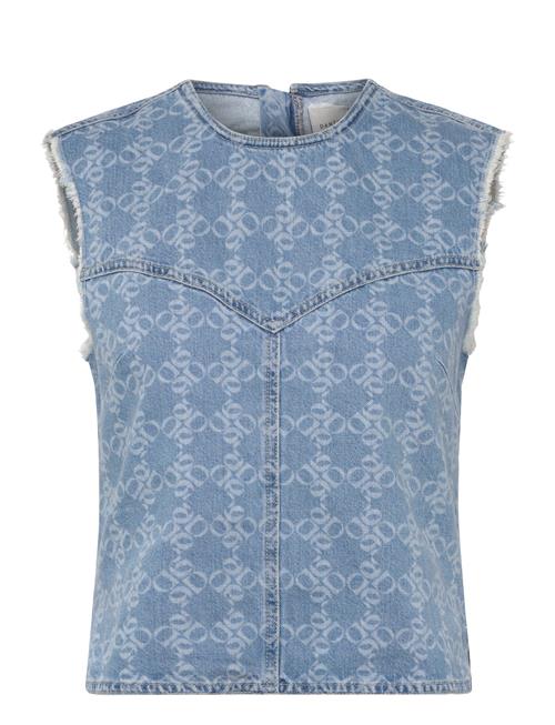 Dante6 | Dante6-Laia Monogram Jeans Top | 36