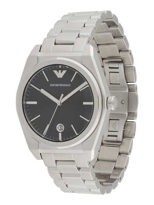 Emporio Armani Analogt ur  sort / sølv