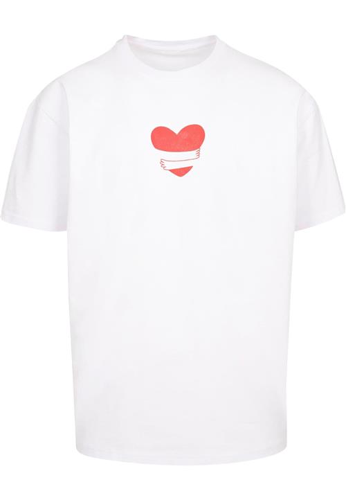 Merchcode Bluser & t-shirts 'Hugs & Love - Heart Hug'  orange / hvid