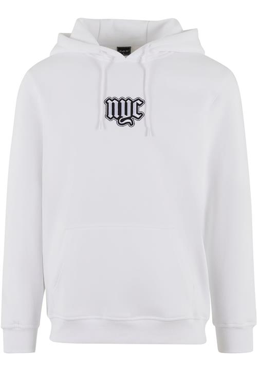 Mister Tee Sweatshirt 'NYC Old English Wording'  sort / hvid