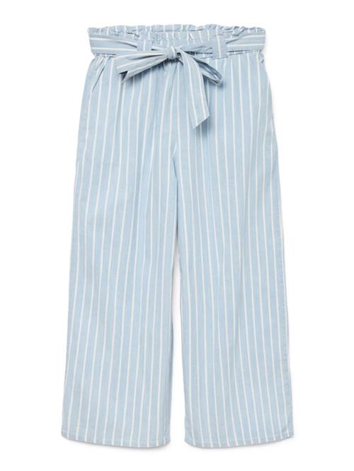 VERO MODA Bukser 'VMXENIA'  lyseblå / hvid