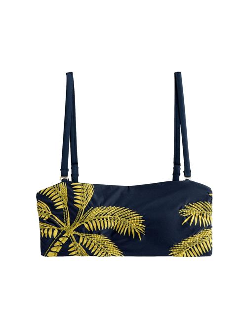 Next Bikinioverdel  navy / gul