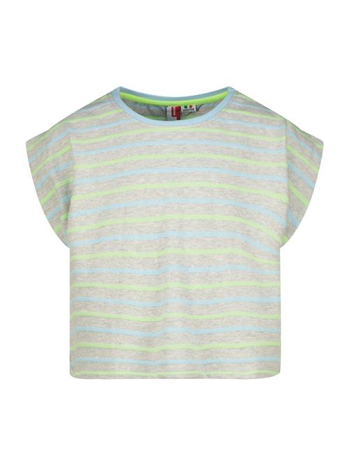 VINGINO Bluser & t-shirts 'Huliette'  lyseblå / grå-meleret / lysegrøn